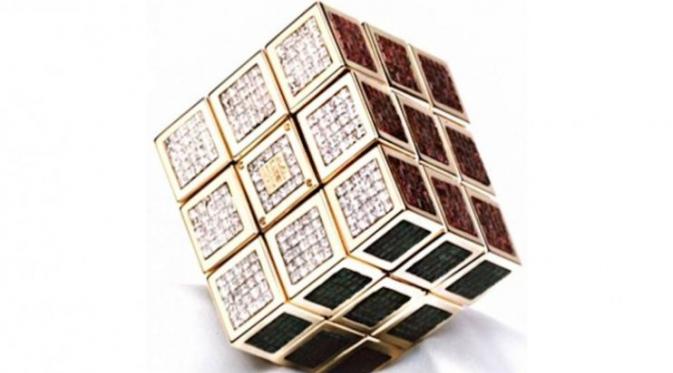 Rubik Cube - Harga US$ 1,5 juta atau Rp 20,7 miliar (Foto: Gismodo)