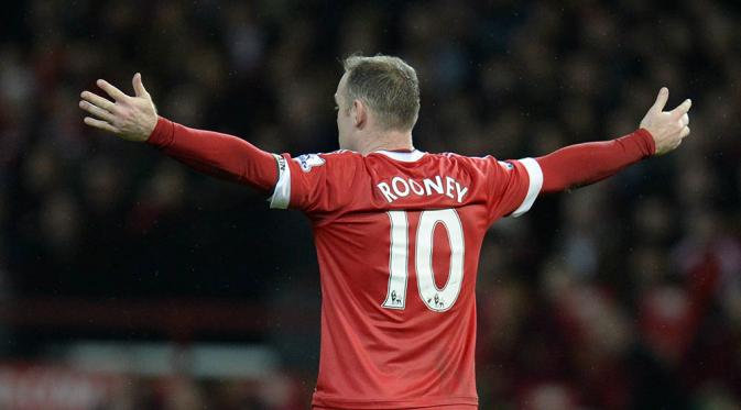 Wayne Rooney sudah membela MU sejak tahun 2004 lalu setelah diboyong dari Everton. (Reuters/Oli Scarff)
