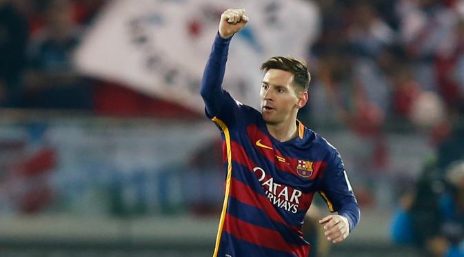Pemain Barcelona, Lionel Messi (Reuters/Thomas PeterLivepic)
