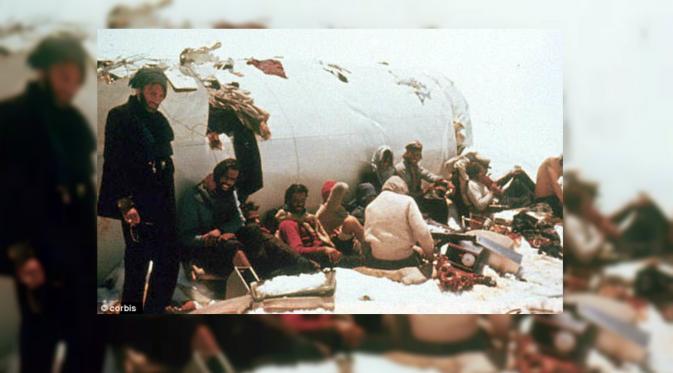 22-12-1972: 14 Penumpang Pesawat Jatuh Selamat Setelah 10 Minggu (AFP)