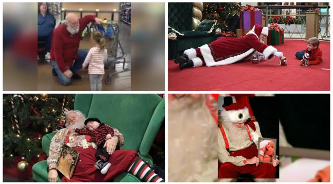 Foto-foto Haru Sinterklas Bersama Anak-anak (Washington Post)