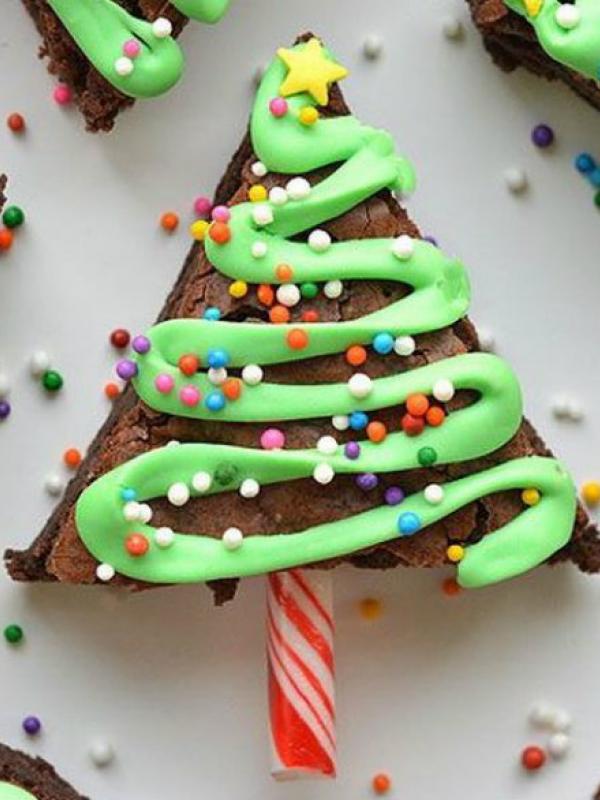 Chocolate Christmas Trees (Sumber: Womendailymagazine.com)