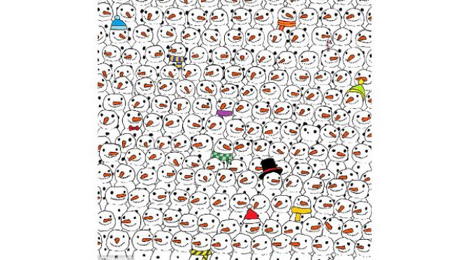 Dimana si panda bersembunyi? (foto: Gergely Dudas)
