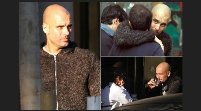 Pelatih Bayern Munchen, Pep Guardiola, dikabarkan kembali ke Barcelona untuk mengisi waktu liburan bersama keluarganya. (Mirror)