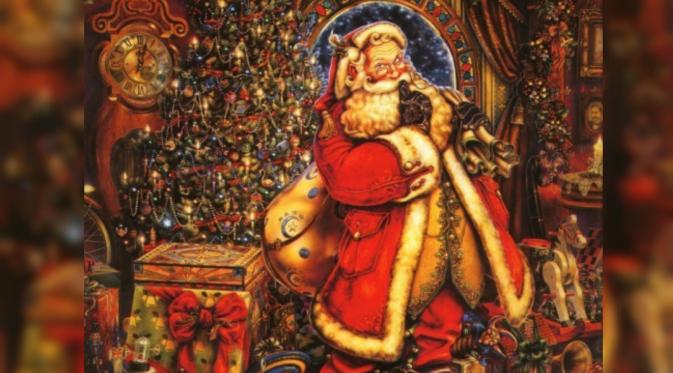 Karena kemiripannya dari kisah-kisahnya, dari tahun ke tahun Father Christmas dan Santa Claus Amerika menjadi orang yang sama. (Vaux.net)