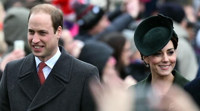 Pangeran William dan Kate Middleton (AFP/Bintang.com)