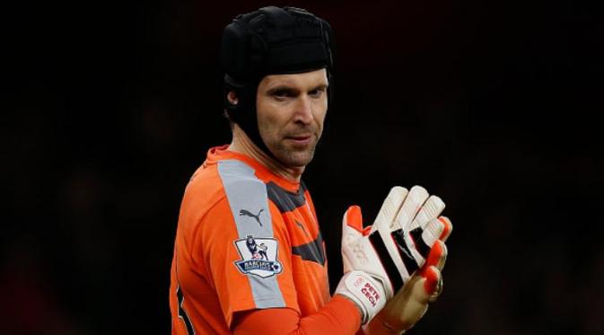 Penjaga gawang Arsenal asal Ceko, Petr Cech. (AFP)