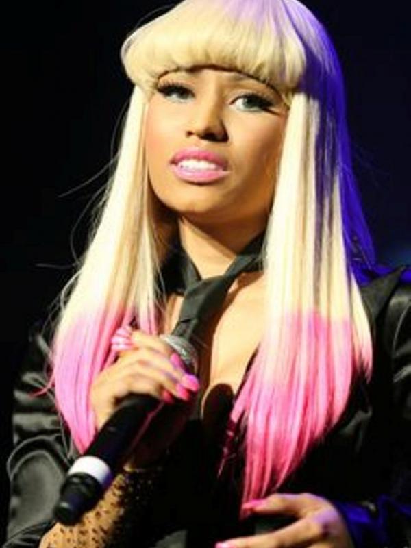 Nicki Minaj dengan rambut ombre. Sumber: Pinterest