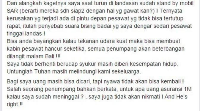 via: facebook.com/ Kartini Kongsyahyu