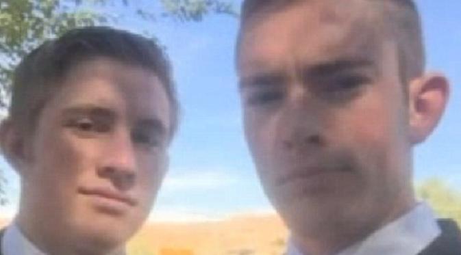 Adik-kakak ini berhasil menutup misteri kasus penembakan 5 tahun lalu dalam dua hari. (Daily Mail) 