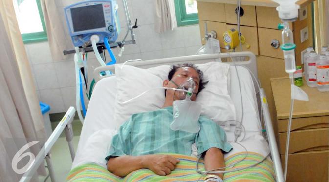 Benny Panbers tengah dirawat di Rumah Sakit Sari Asih Ciledug, Tangerang. [Foto: Helmi Afandi/Liputan6.com]