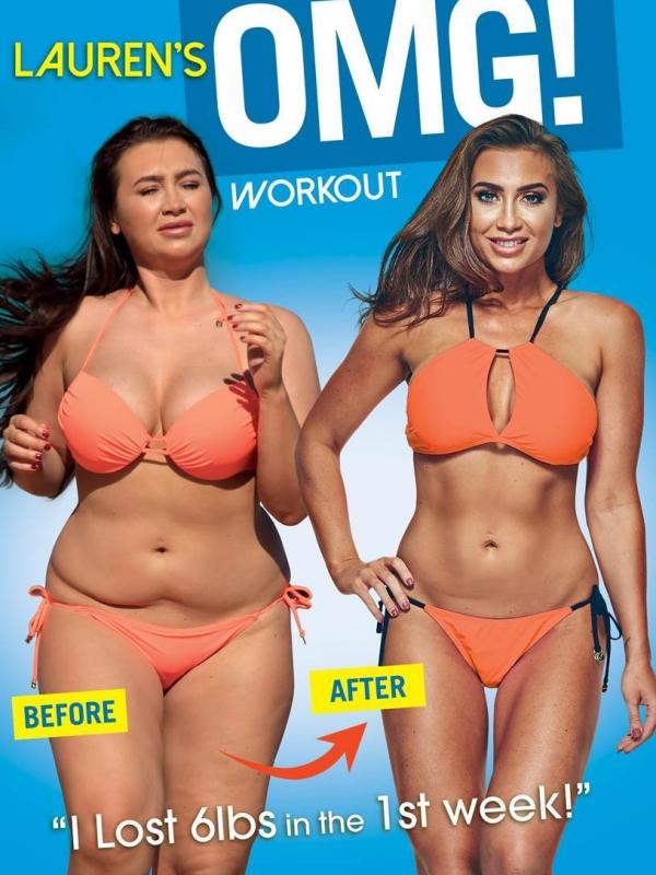 Penampakan DVD Lauren Goodger di Amazon. (Via: amazon.co.uk)