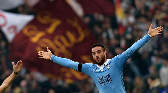 Kehadiran Felipe Anderson di Lazio musim ini terasa penting, dirinya sudah dua kali menjadi man of the match pada laga Serie A. (AFP/Tiziana Fabi)