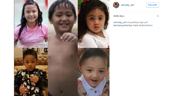 Bukti Kekompakan Keluarga Anang Hermansyah-Raul Lemos [foto: instagram/ashanty_ash]