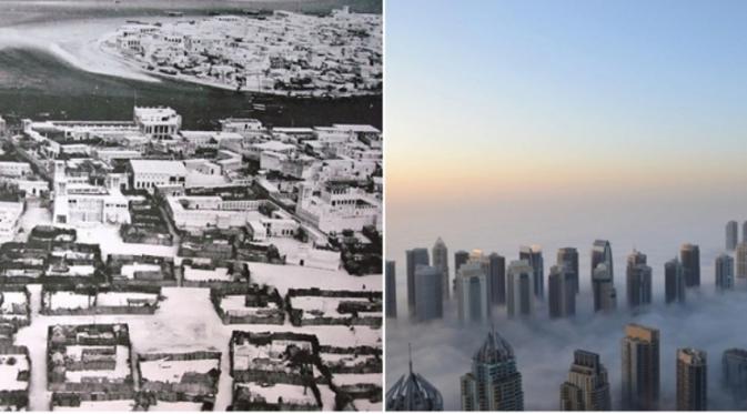Simak Dahsyatnya Perubahan Dubai Dulu Dan Kini Dalam Bingkai