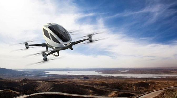 Perkembangan teknologi drone terus melesat. Dan Ehang 182 ini adalah salah satu jenis drone yang canggih.