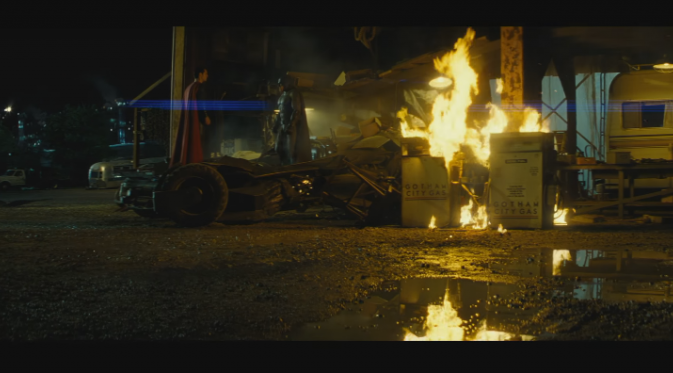 Adegan dari Batman V Superman: Dawn of Justice. (Warner Bros)