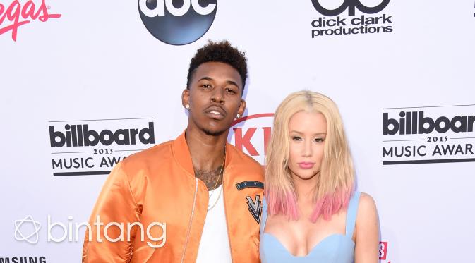 Iggy Azalea dan Nick Young (AFP/Bintang.com)