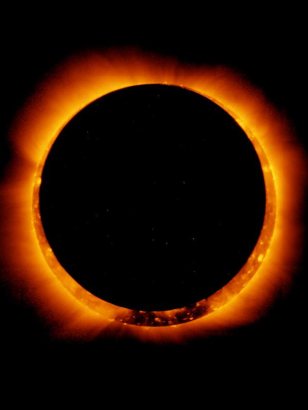 Ilustrasi gerhana matahari 2016. | via: i.space.com
