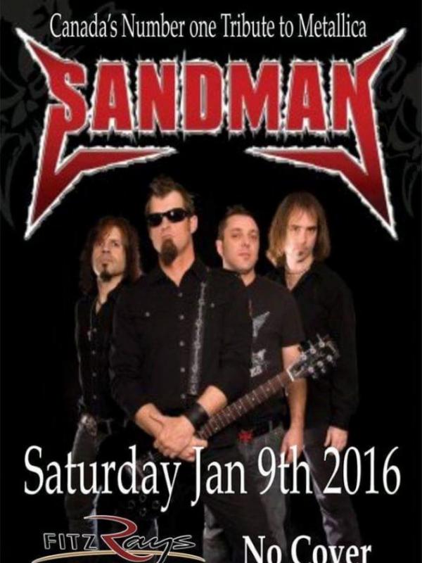 Band cover atau tiruan Metallica asal Kanada, Sandman. (blabbermouth.net)