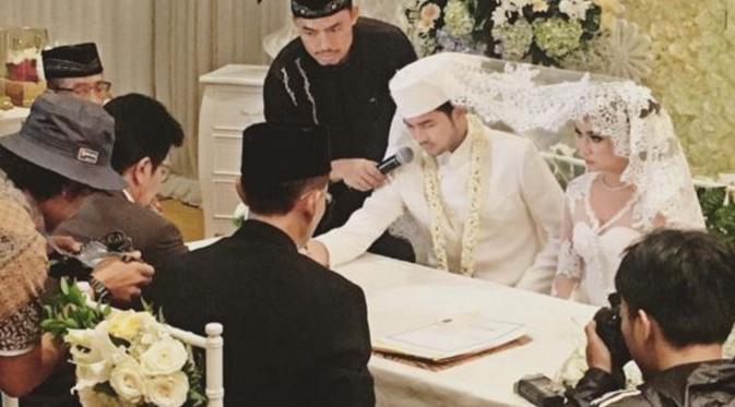 akad nikah Aryani Fitriana dan Donny Michael (Instagram/@aryanifitriana24)