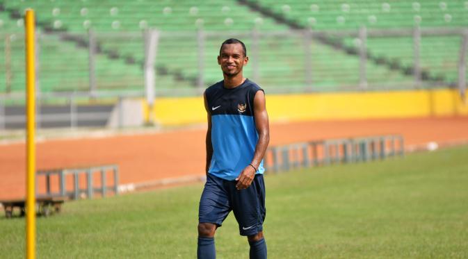 Winger Semen Padang Nur Iskandar jadi salah satu kandidat pemain terbaik Piala Jenderal Sudirman (Helmi Fithriansyah/Liputan6.com)