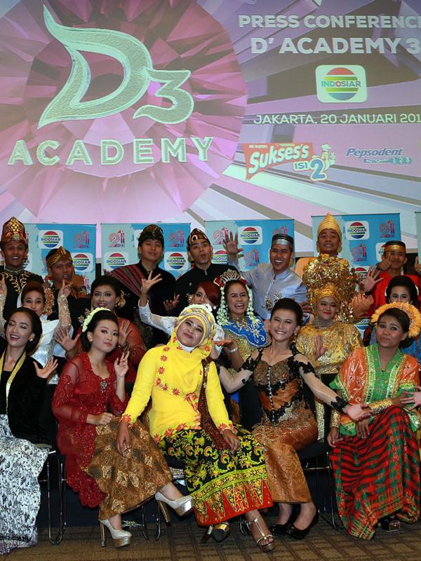 Foto Preskon Dangdut Academy 3 (Deki Prayoga/bintang.com)