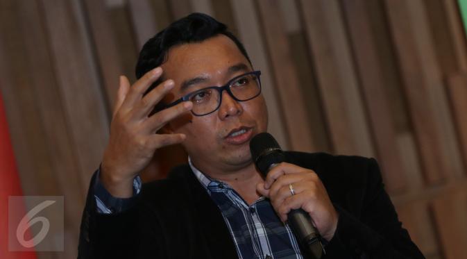 Indra Yudisthira selaku President Director Indonesia Entertainmen Produksi