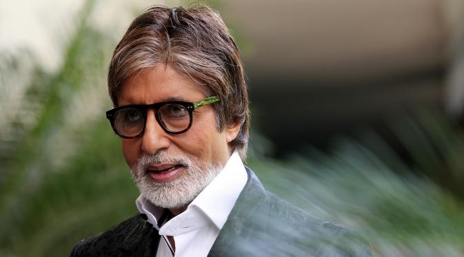 Amitabh Bachchan menjadi selebriti paling populer. (Bintang/EPA)