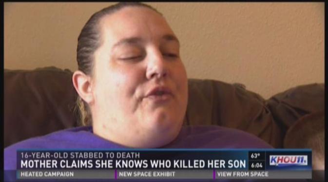 Ibu Ryan, Christina Robert, mengetahui siapa pembunuh anaknya | via: khou.com