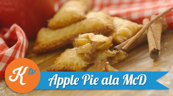 Ilustrasi apple pie (Resep: Kokiku Tv)