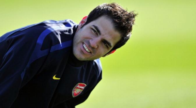 Gelandang asal Spanyol, Cesc Fabregas, memulai karier profesional bersama Arsenal pada usia 16 tahun. (AFP/Glyn Kirk)