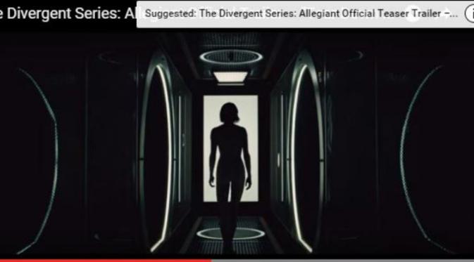 Shailene Woodley di The Divergent Series: Allegiant. foto: youtube