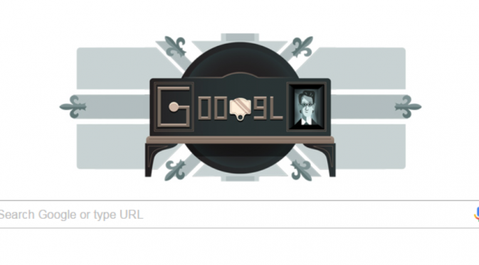Jawaban akan 'siapakah penemu televisi?' terpampang di Google Doodle hari ini, Selasa (26/1). | via: Google