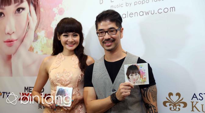 Launching album Alena Wu (Nurwahyunan/Bintang.com)