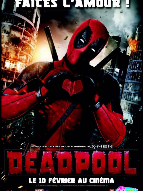 Poster film Deadpool bergaya Perancis. (20th Century Fox)