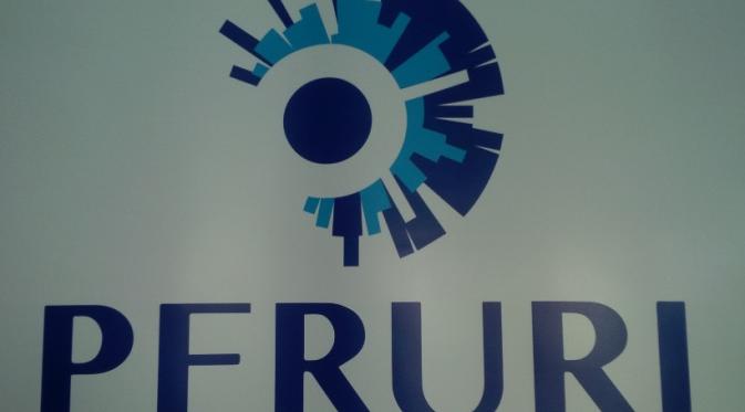 Logo baru Peruri (Liputan6.com/Septian Deny)