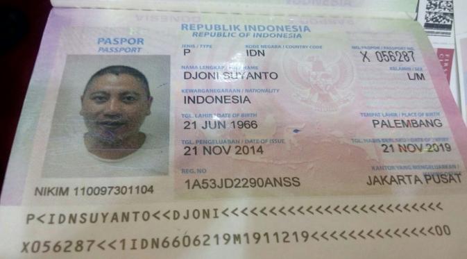 Joni Suyanto batal terbang ke Hongkong lantaran sesumbar membawa bom di tas tangannya. (Liputan6.com/Pramitha Tristiawati) 