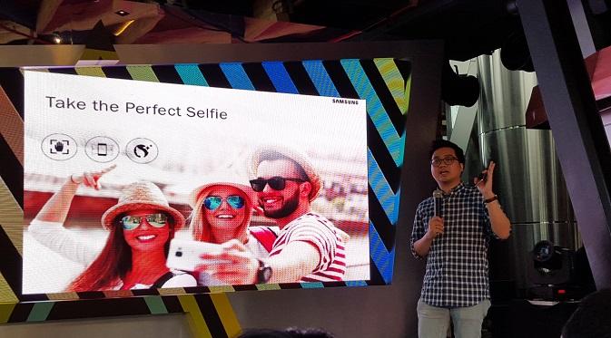 Galaxy A Series 2016 Launching - Product Marketing Manager Samsung Electronics Indonesia, Irfan Rinaldi. Liputan6.com/Dewi Widya Ningrum