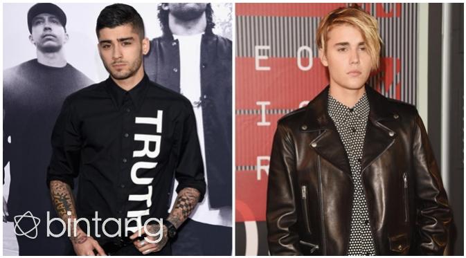 Zayn Malik dan Justin Bieber (Bintang Pictures)