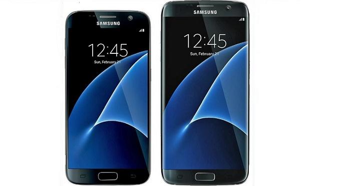Bocoran tampilan Samsung Galaxy S7 dan Galaxy S7 dari akun @evleaks (sumber: twitter/evleaks)