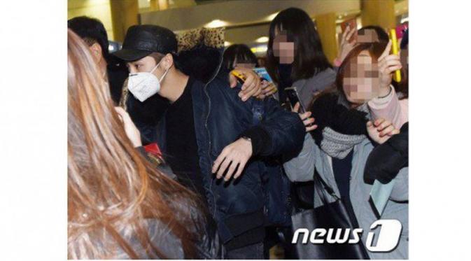 Luhan eks EXO diam-diam kembali ke Korea [foto: Allkpop]