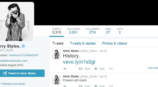 Twitter Harry Styles (via twitter.com/harry_styles)