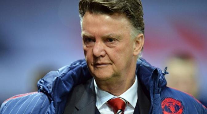 Manajer Manchester United asal Belanda, Louis van Gaal. (AFP/Paul Ellis)