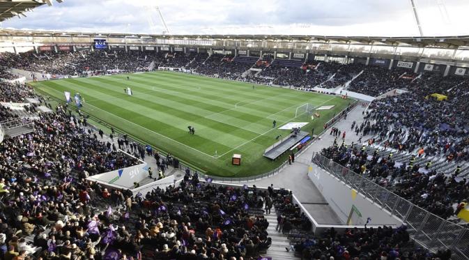 Stadium de Toulouse, Prancis. (AFP/Pascal Pavani).