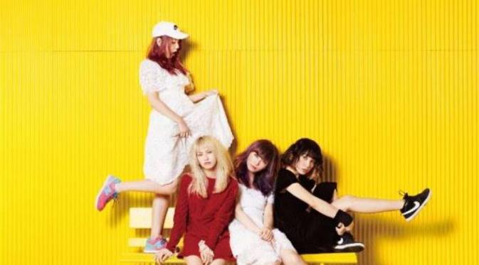 Band rock wanita Jepang Scandal. (Tokyo Hive)