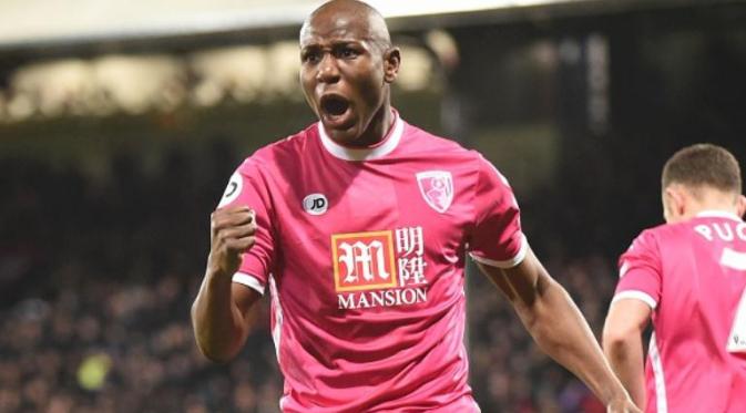 Striker AFC Bournemouth asal Inggris, Benik Afobe. (AFP/Olly Greenwood)