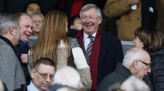 Manchester United v Southampton - Barclays Premier League - Old Trafford - 23/1/16 Sir Alex Ferguson in the stands Reuters / Andrew Yates