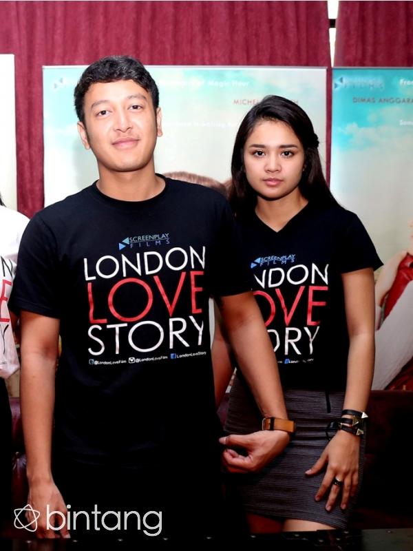 Dimas Anggara dan Michelle Ziudith. (Andy Masela/Bintang.com)