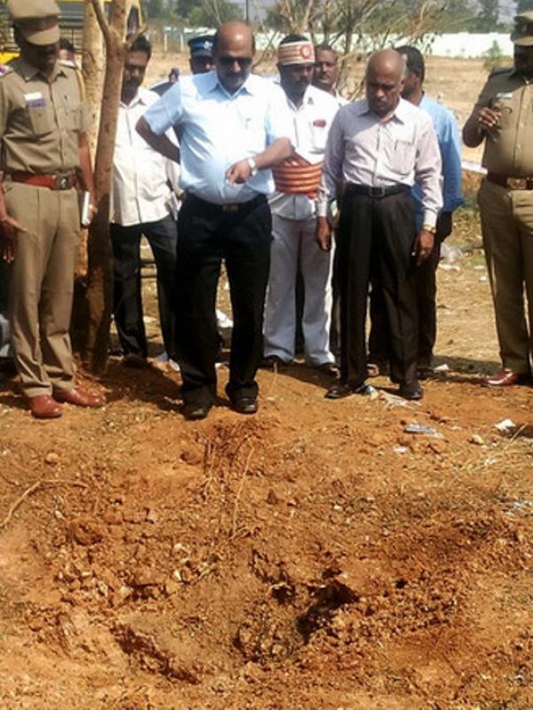 Lokasi kejadian tewasnya Kamaraj setelah dihantam batu yang dicurigai sebagai batu meteor. (Via: buzzfeed.com)
